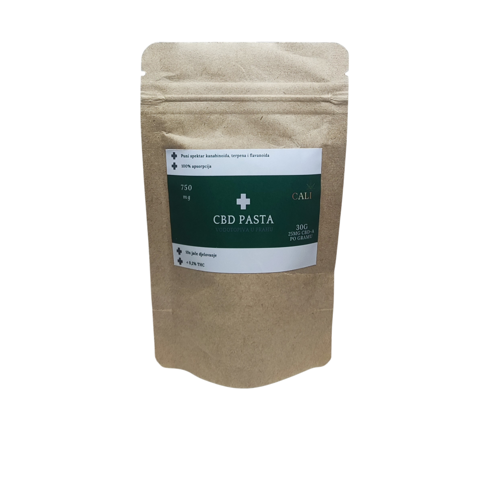 CBD pasta punog spektra vodotopiva u prahu 750mg, 30g